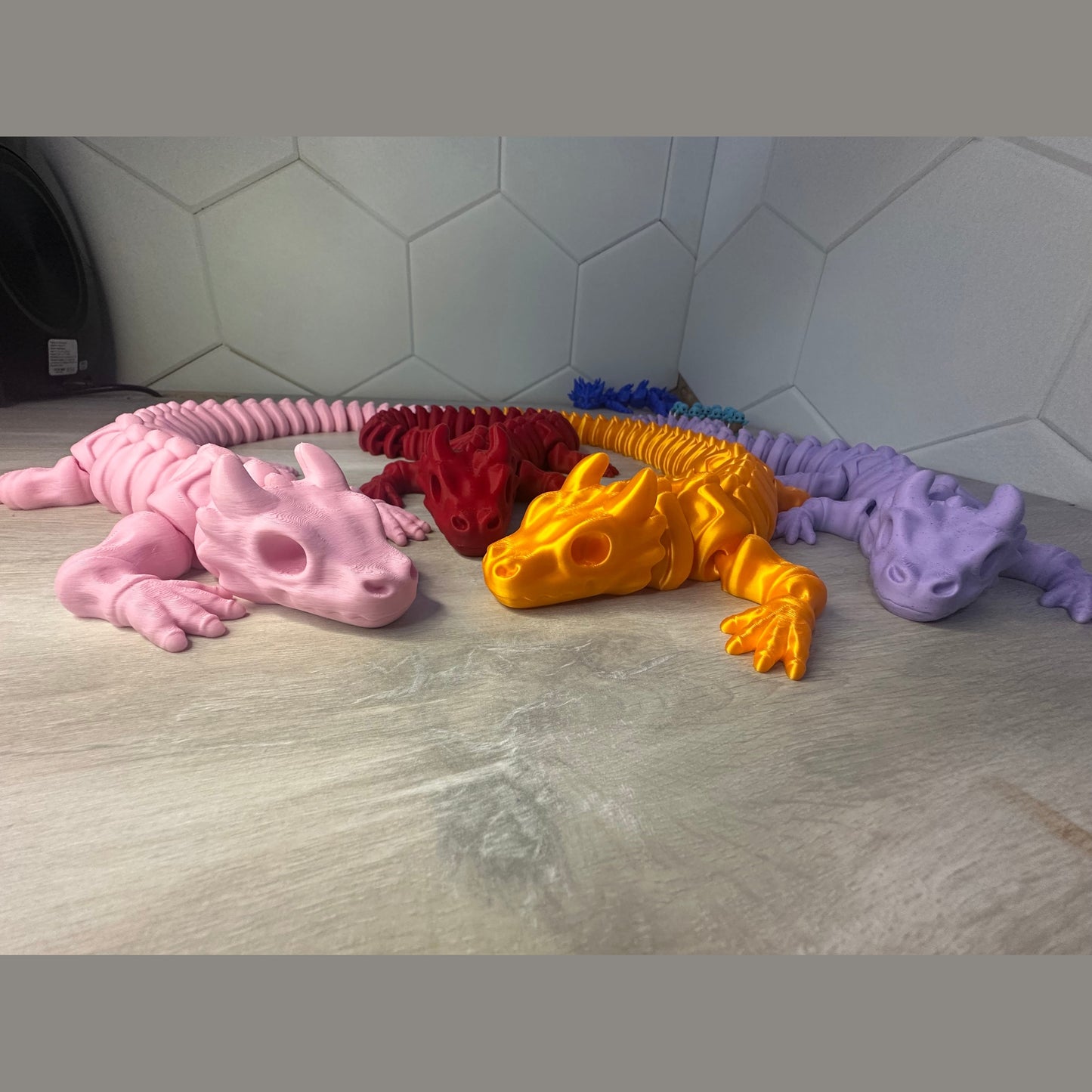 Large Flexi Dragon Skeleton