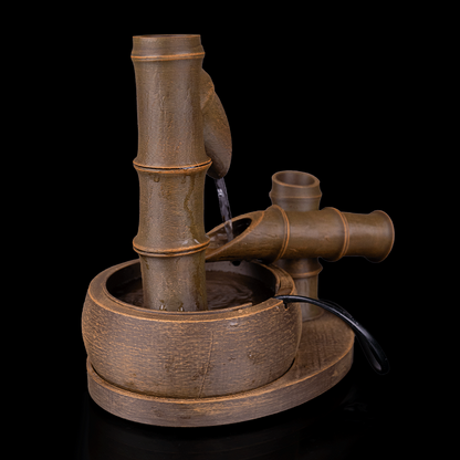 Bamboo water fountain