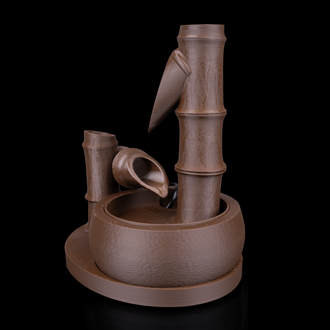 Bamboo water fountain