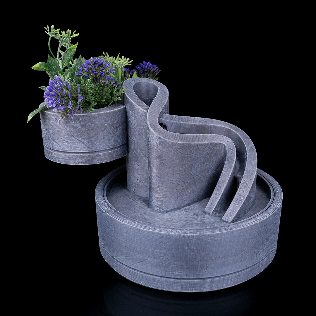 Calm table top Fountain and Planter