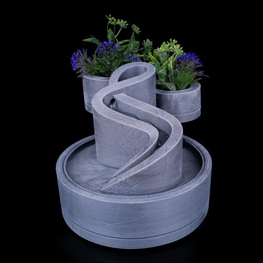 Calm table top Fountain and Planter