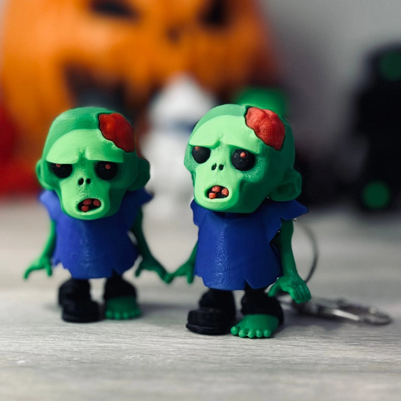 Zombie keychain