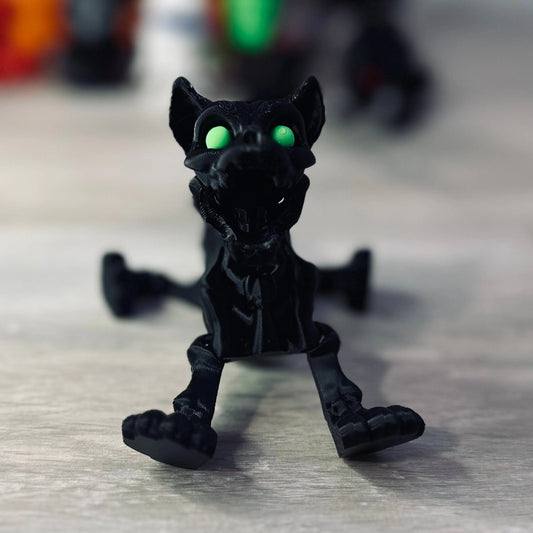 Skeleton cat