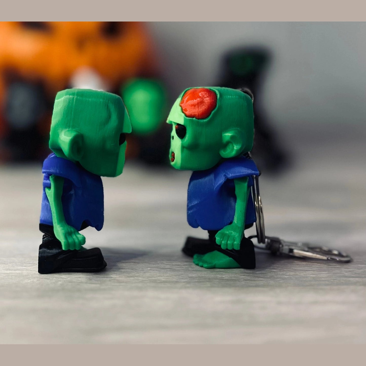 Zombie keychain