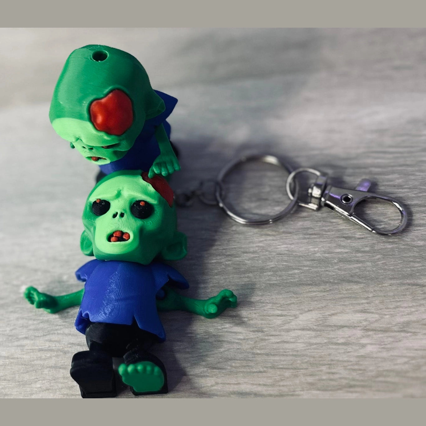 Zombie keychain