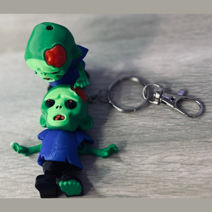 Zombie keychain