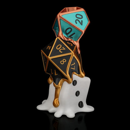 Melted Dice Set Planter