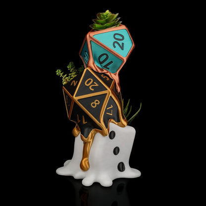 Melted Dice Set Planter